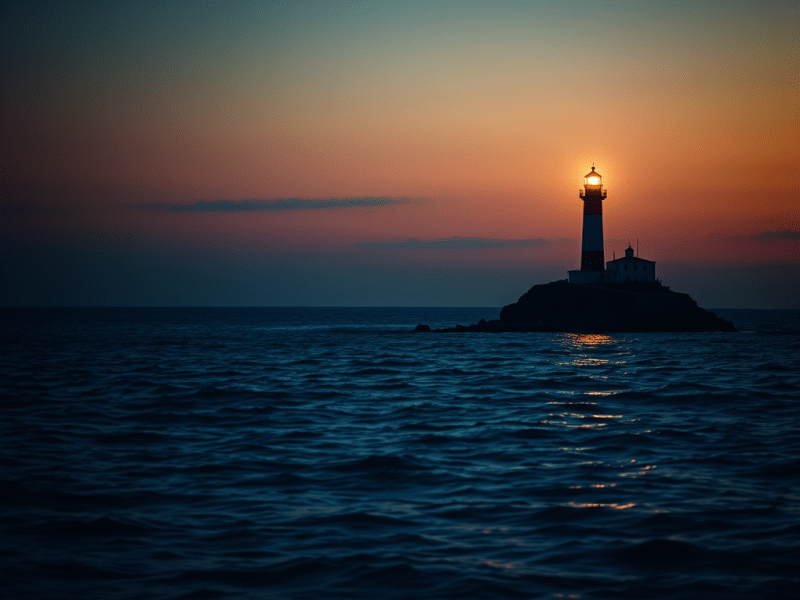 Navegando la vida: el&nbsp;faro.